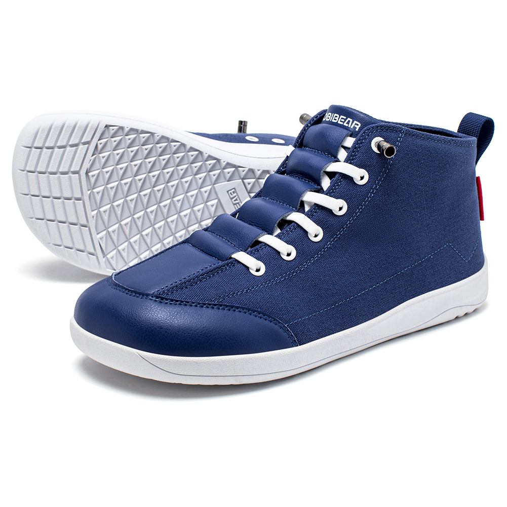 Running Z - HOBIBEAR Mid-Top Canvas Boots Unisex Barefoot
