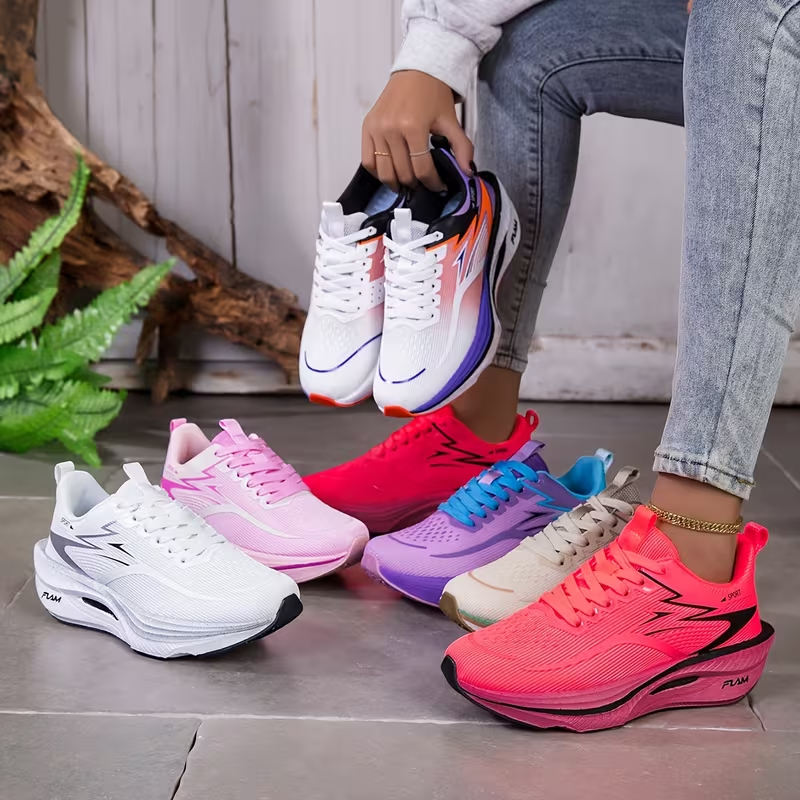 Running Z - 2026 Women's Sneakers Breathable Knitted Mesh