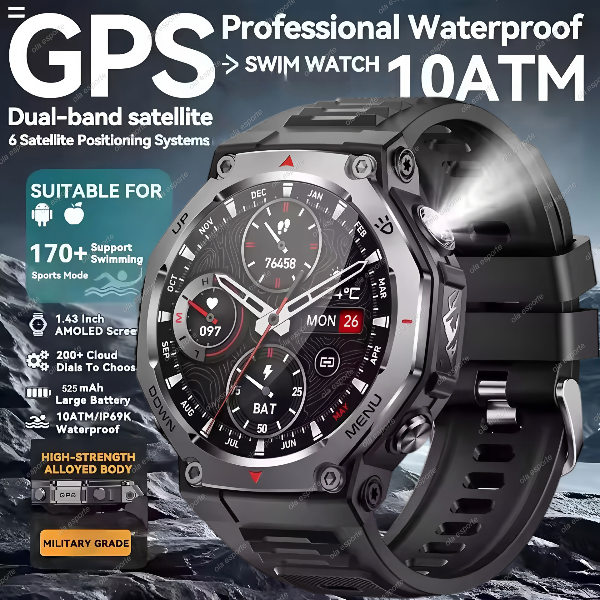 Gps Running Watch - New T-Rex 3 Ultra GPS Smart