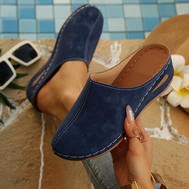 Women's Casual Wedge Mules Com - Insole Arch Support recensione e prezzo