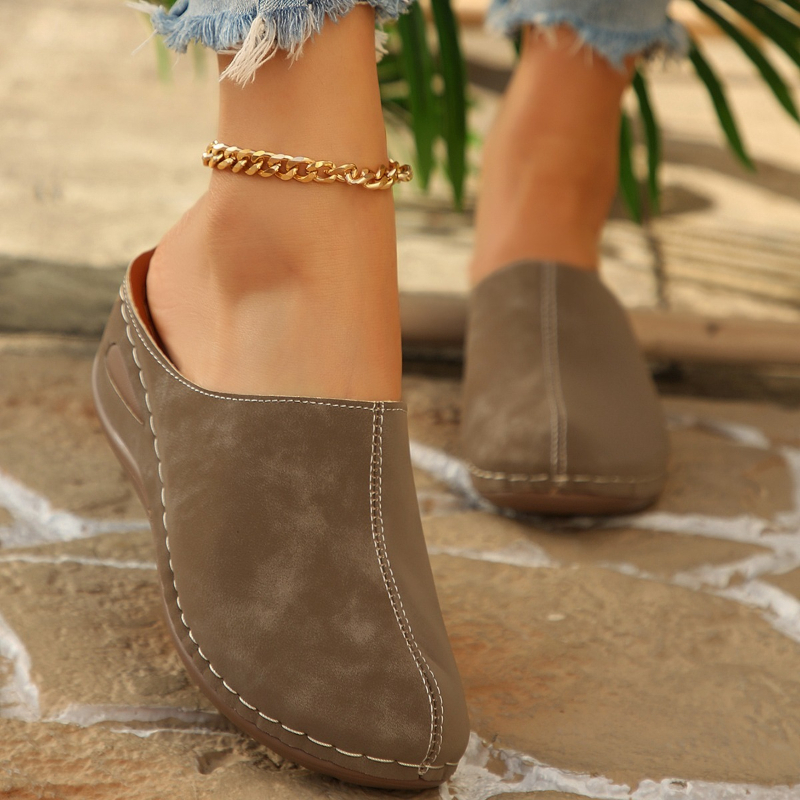Women's Casual Wedge Mules Com - Insole Arch Support recensione e prezzo