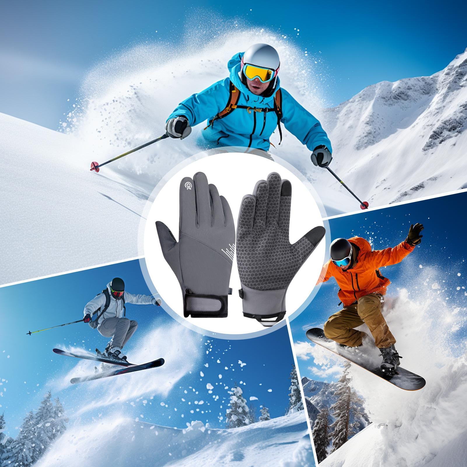 Warm Gloves Windproof Touchscr - Running Gear In Snow recensione e prezzo