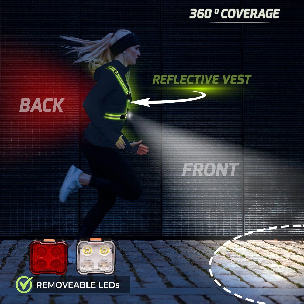 Running Light Vest for Night W - Runners Gear recensione e prezzo