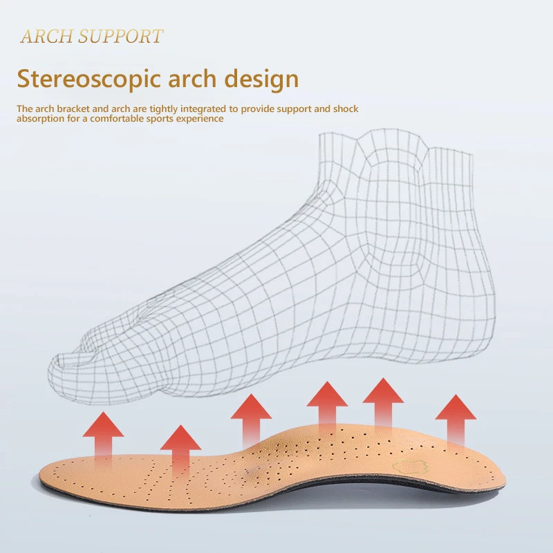 Leather Orthopedic Insoles Arc - Insole Arch Support recensione e prezzo