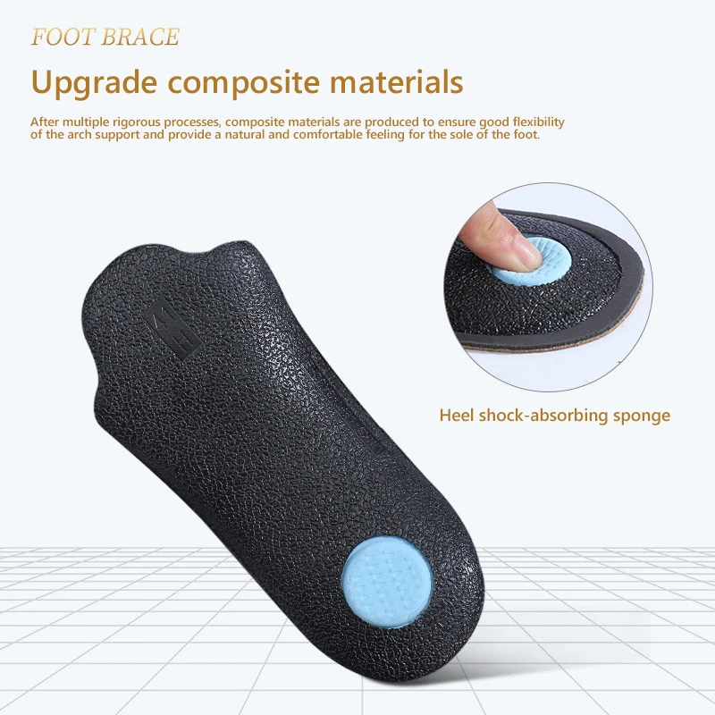 Leather Orthopedic Insoles Arc - Insole Arch Support recensione e prezzo
