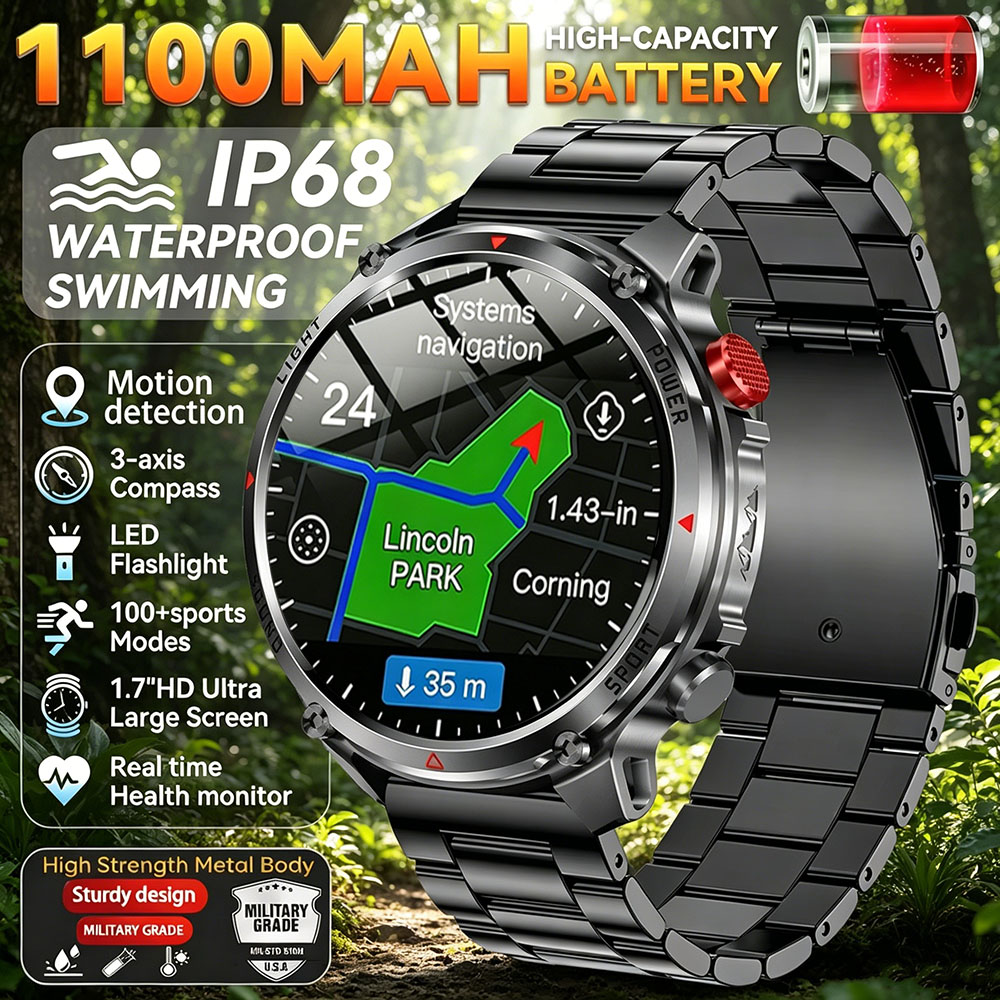 2026 New T-Rex3 Ultra 1100mAh  - Gps Running Watch recensione e prezzo