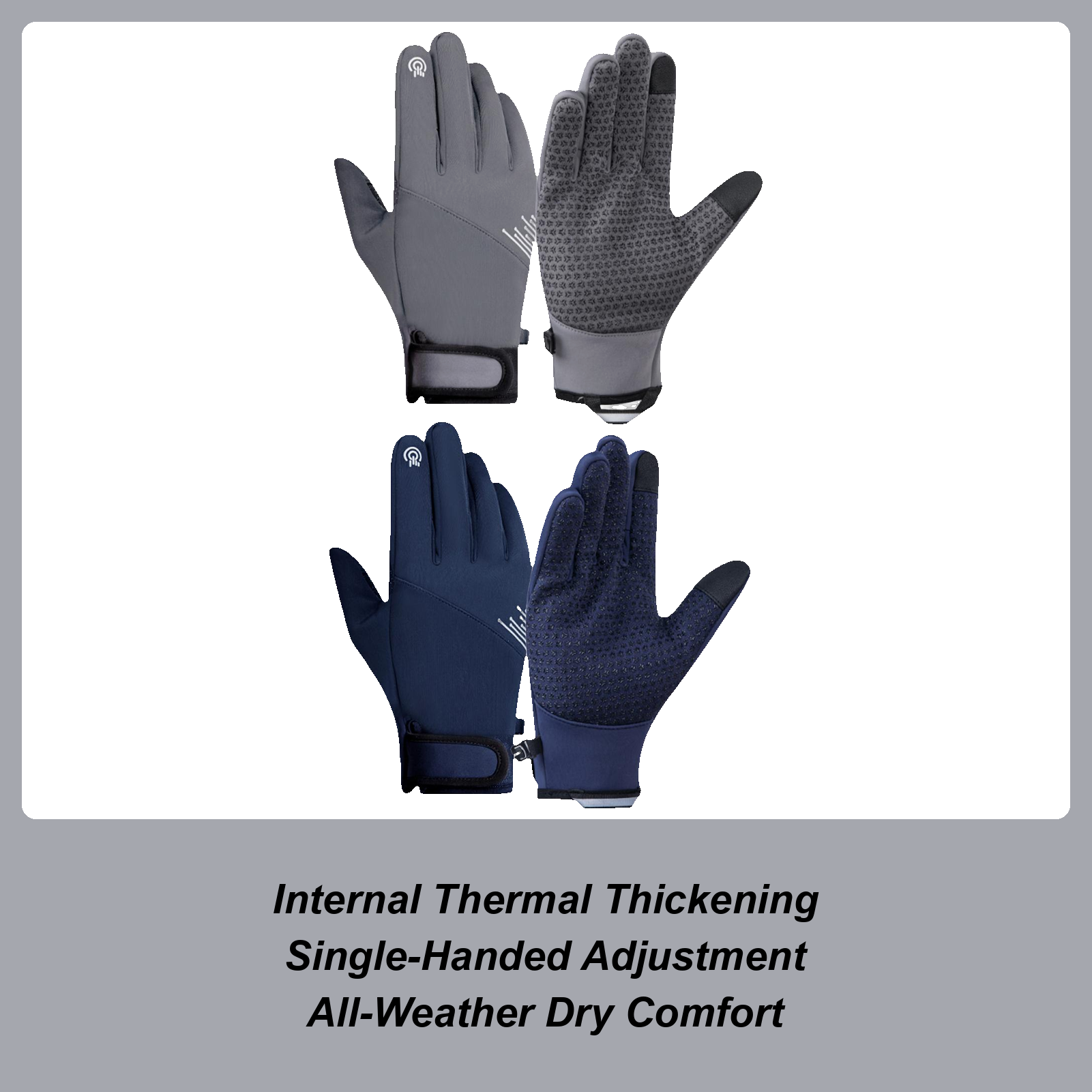 Winter Gloves Windproof Touchs - Running Gear In Snow recensione e prezzo