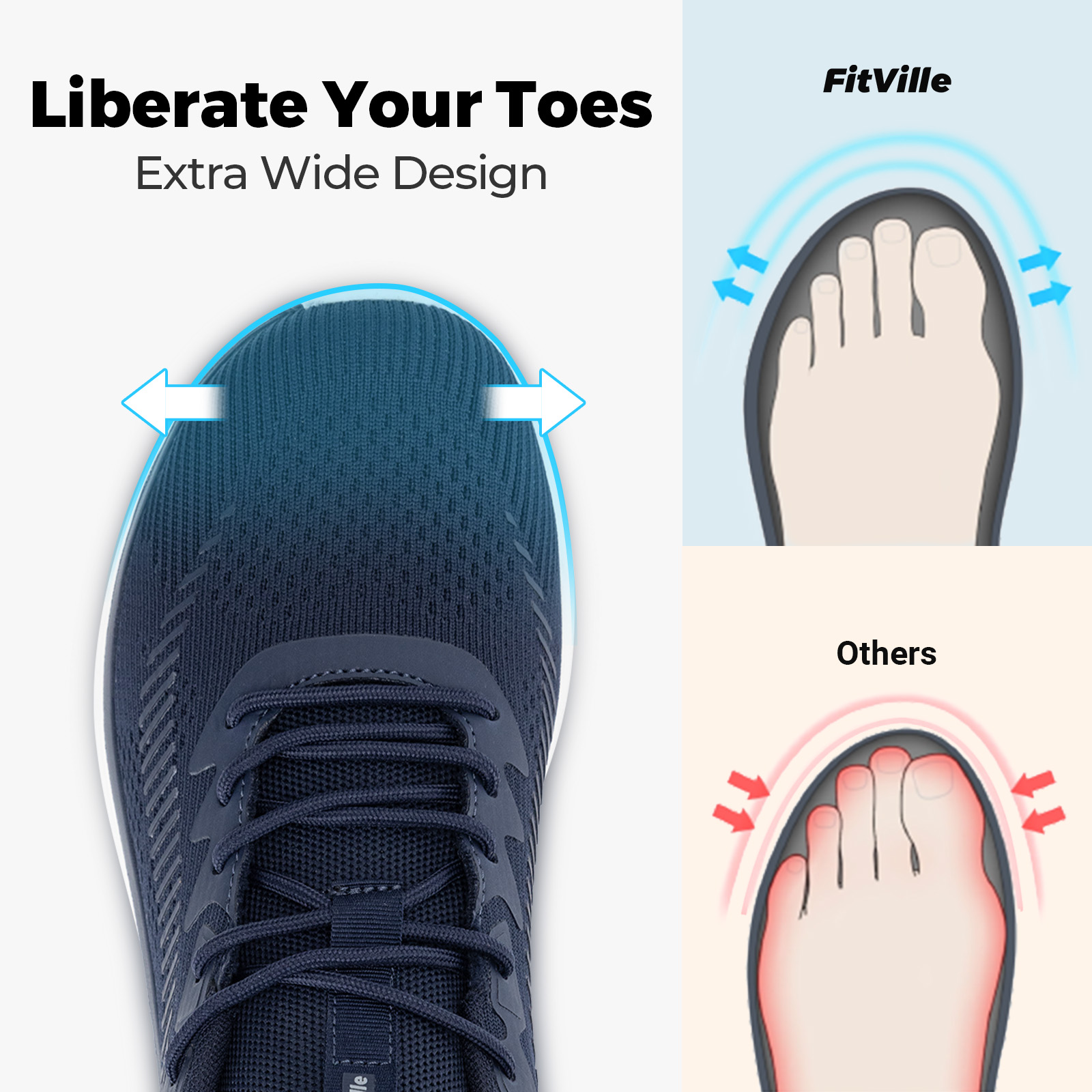 FitVille Men's Walking Shoes L - Running Z recensione e prezzo