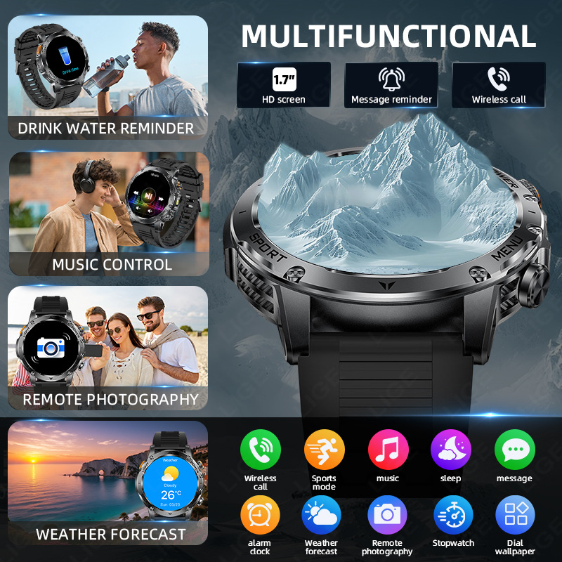 2026 New 1000mAh Battery T-Rex - Gps Running Watch recensione e prezzo