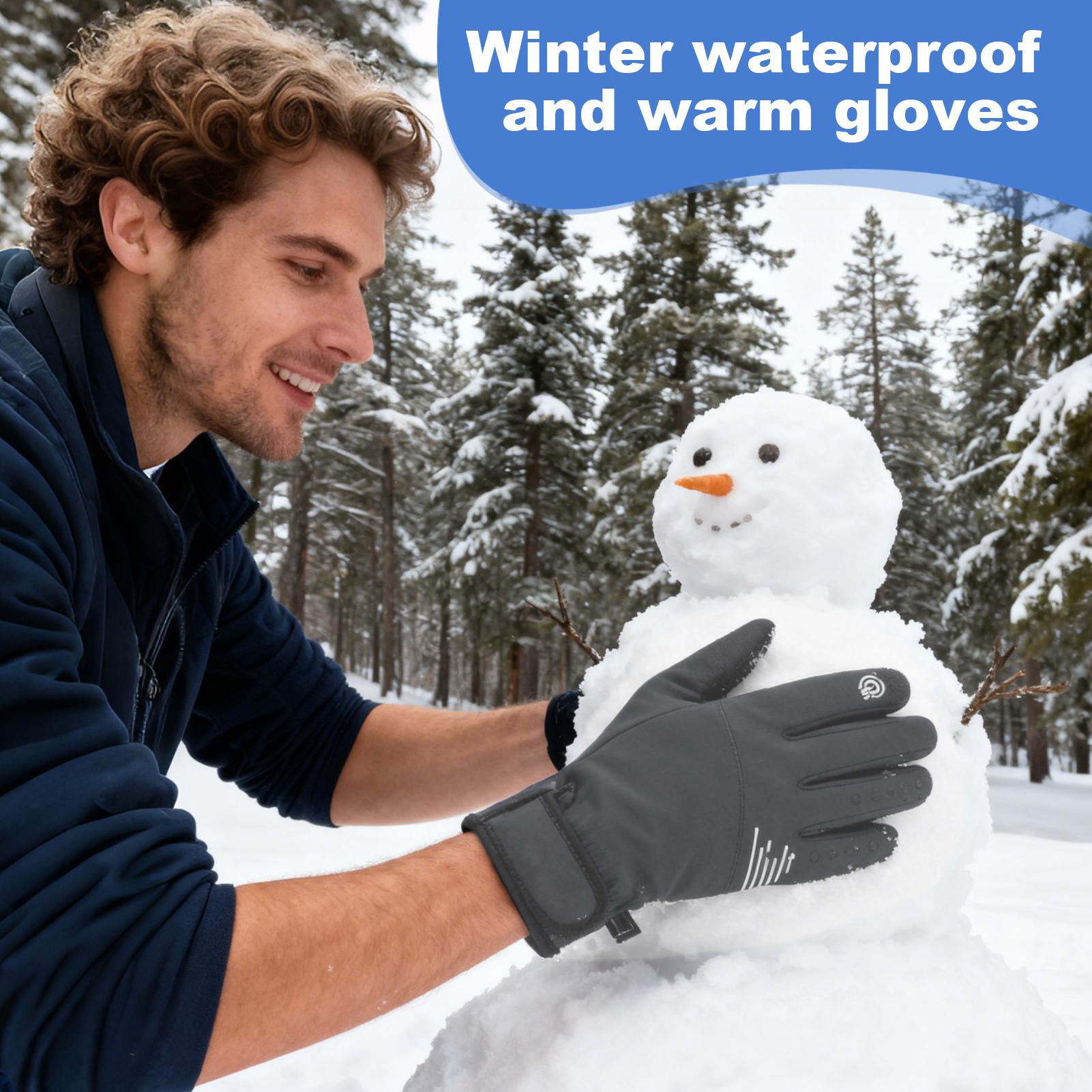Winter warm Gloves Windproof T - Running Gear In Snow recensione e prezzo