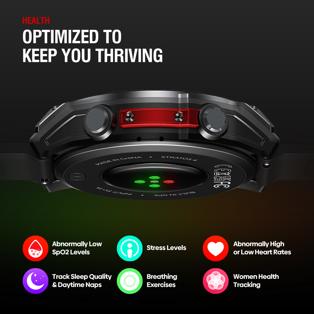 NEW Zeblaze Stratos 4 GPS Smar - Gps Running Watch recensione e prezzo
