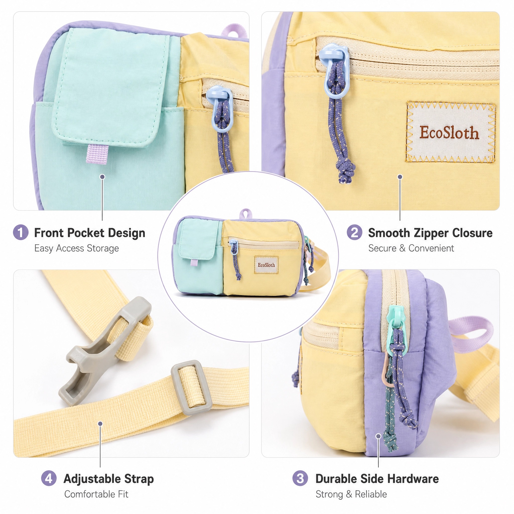 EcoSloth Fanny Packs for Women - Running Gear Organizer recensione e prezzo
