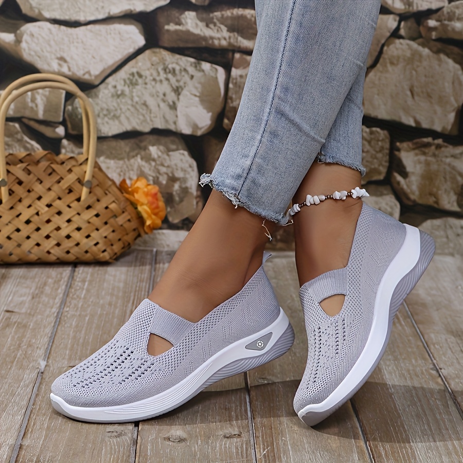 Womens Spring Summer Knit Slip - Insole Arch Support recensione e prezzo
