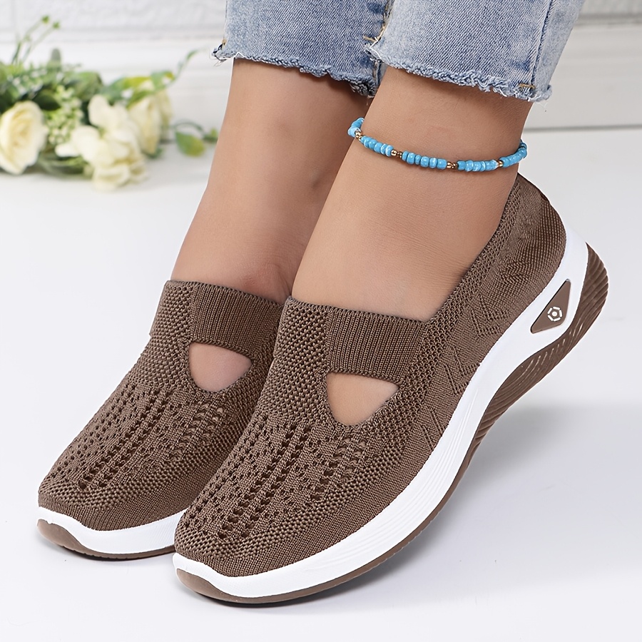 Womens Spring Summer Knit Slip - Insole Arch Support recensione e prezzo