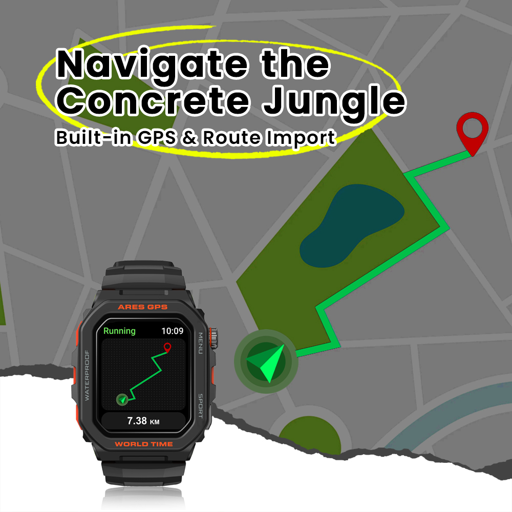 New Zeblaze Ares GPS Smart Wat - Gps Running Watch recensione e prezzo