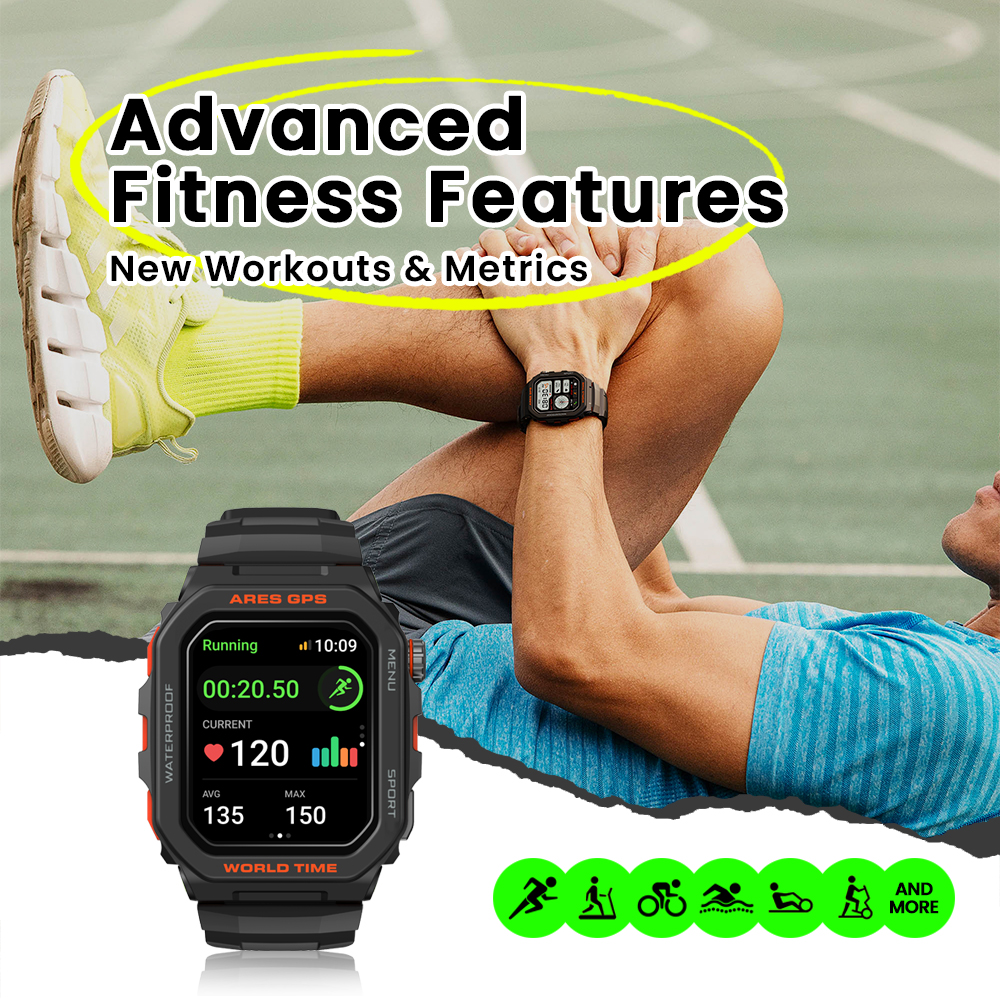 New Zeblaze Ares GPS Smart Wat - Gps Running Watch recensione e prezzo