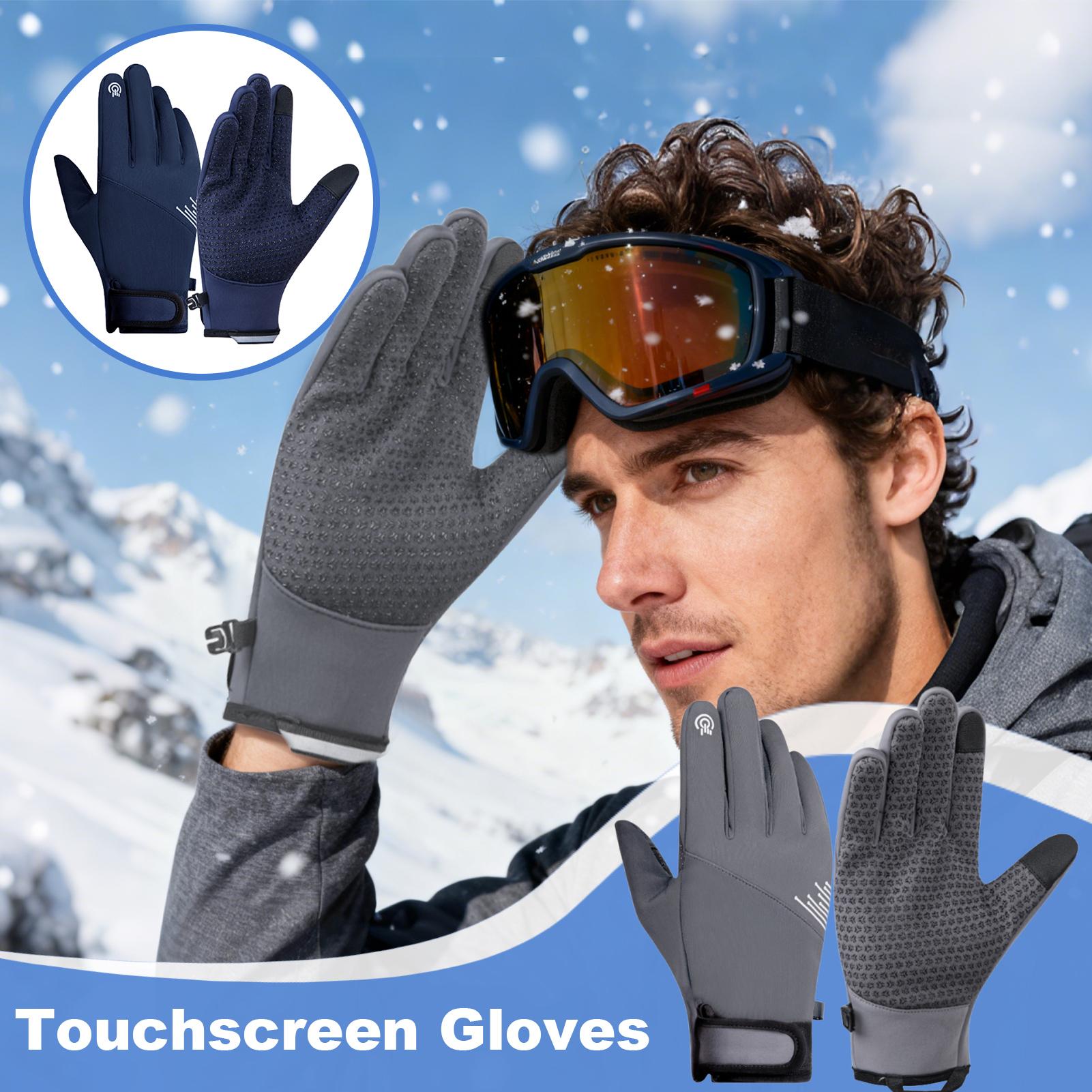 Winter Gloves Men Windproof To - Running Gear In Snow recensione e prezzo