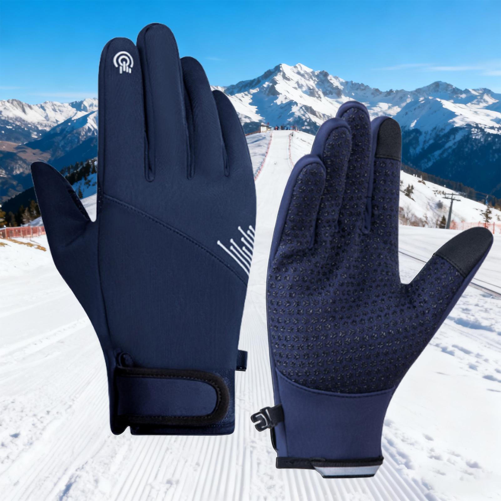 Winter Gloves Men Windproof To - Running Gear In Snow recensione e prezzo