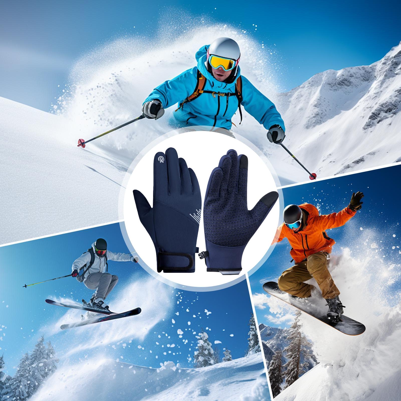 Winter Gloves Men Windproof To - Running Gear In Snow recensione e prezzo