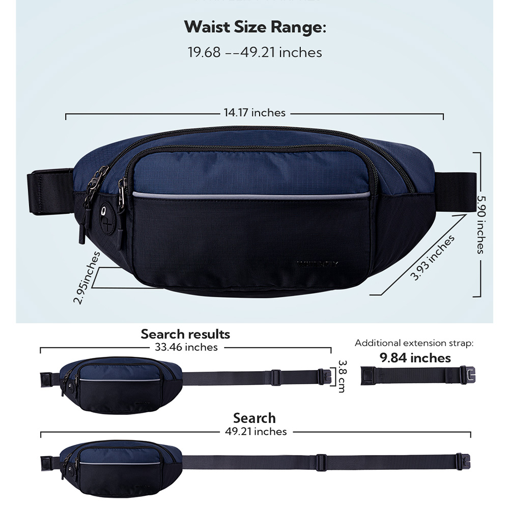WATERFLY Fanny Pack Waist Bag  - Running Gear Organizer recensione e prezzo