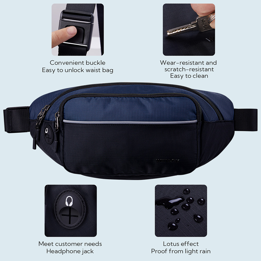 WATERFLY Fanny Pack Waist Bag  - Running Gear Organizer recensione e prezzo