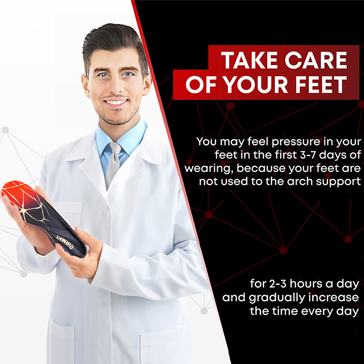 220+ Lbs Premium Orthopedic He - Insole Arch Support recensione e prezzo