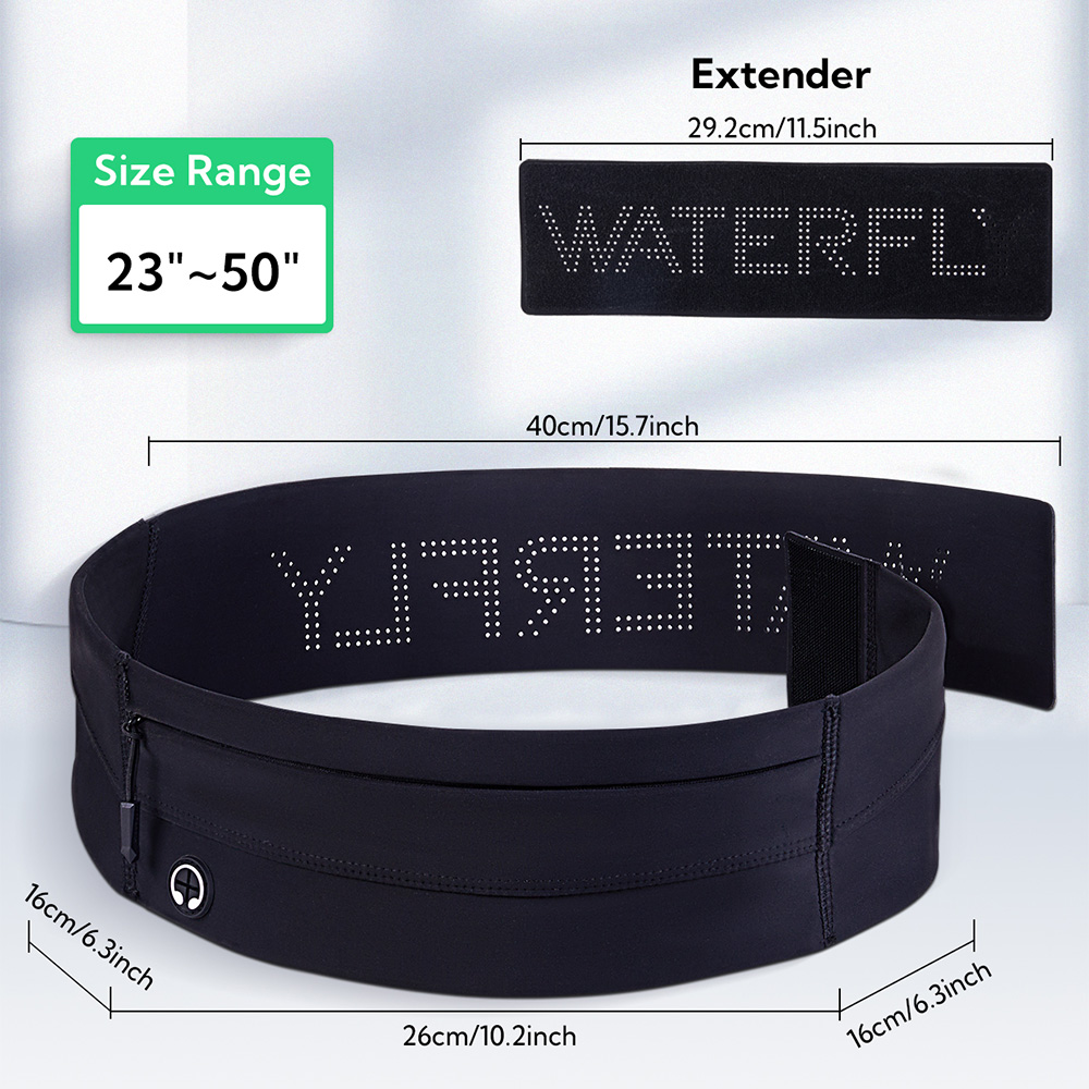 WATERFLY Running Belt Fanny Pa - Running Gear Organizer recensione e prezzo