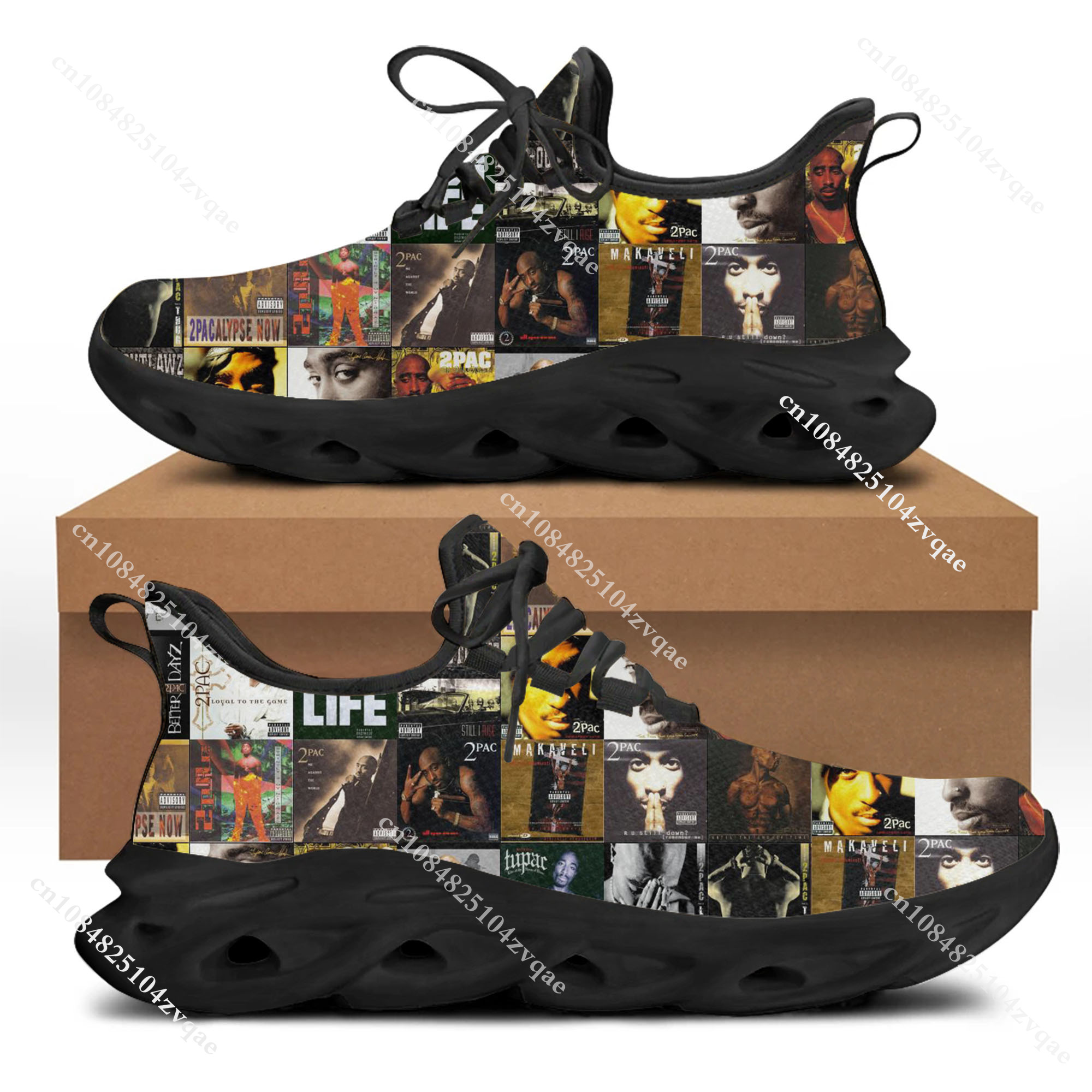 Tupac Rapper 2Pac Flats Sneake - Running Z recensione e prezzo