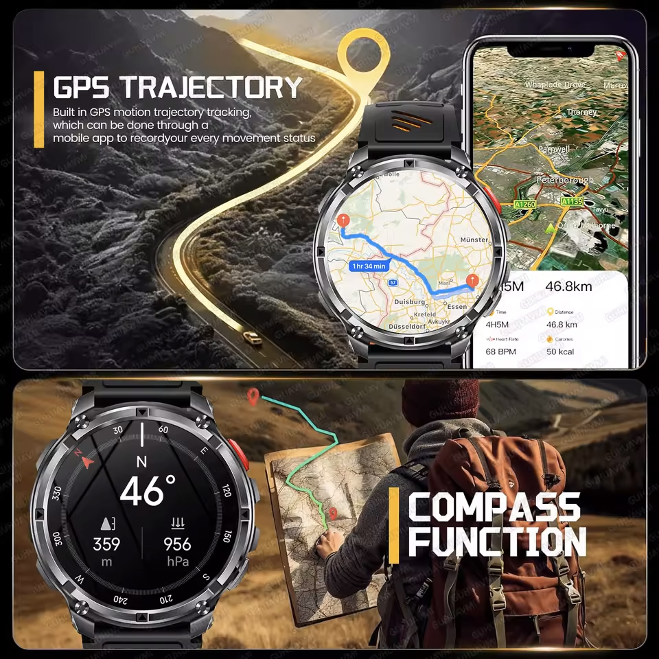 2026 New T-Rex3 Pro 1100mAh Ba - Gps Running Watch recensione e prezzo