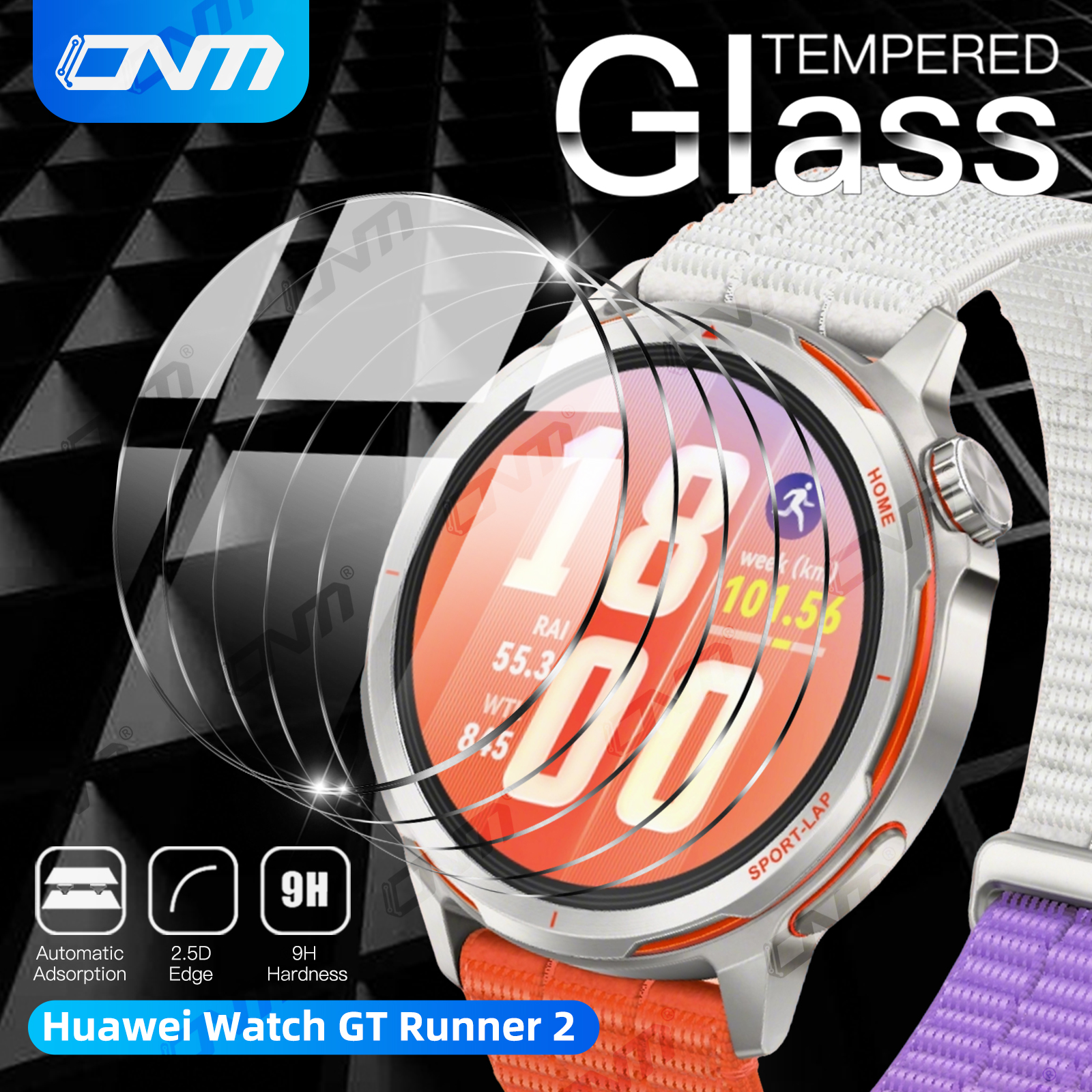 9H Tempered Glass For Huawei W - Runners Gear recensione e prezzo