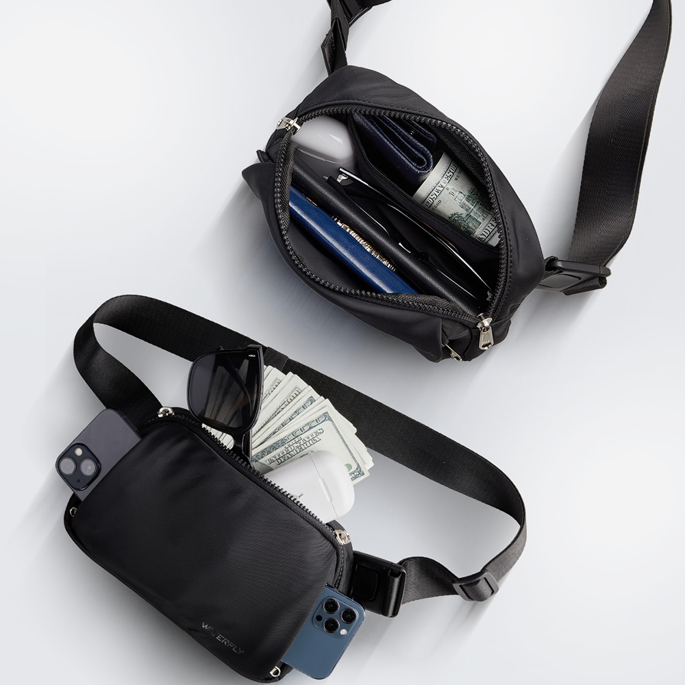 WATERFLY Crossbody Belt Fanny  - Runners Gear recensione e prezzo