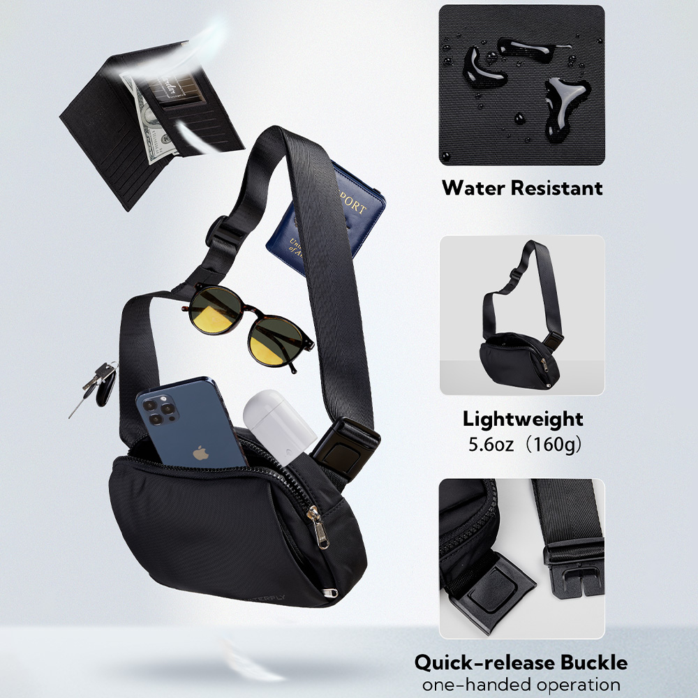 WATERFLY Crossbody Belt Fanny  - Runners Gear recensione e prezzo