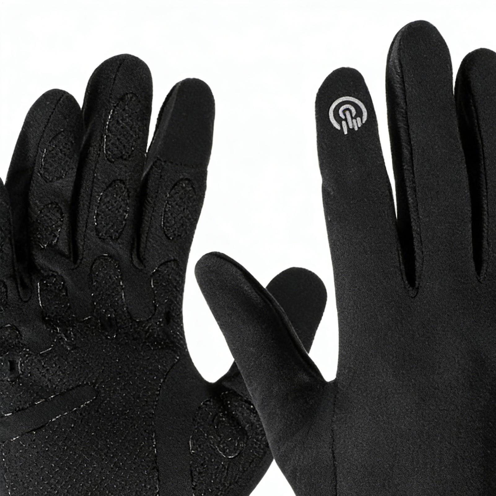 Warm Cycling Gloves Full Finge - Running Gear In Snow recensione e prezzo