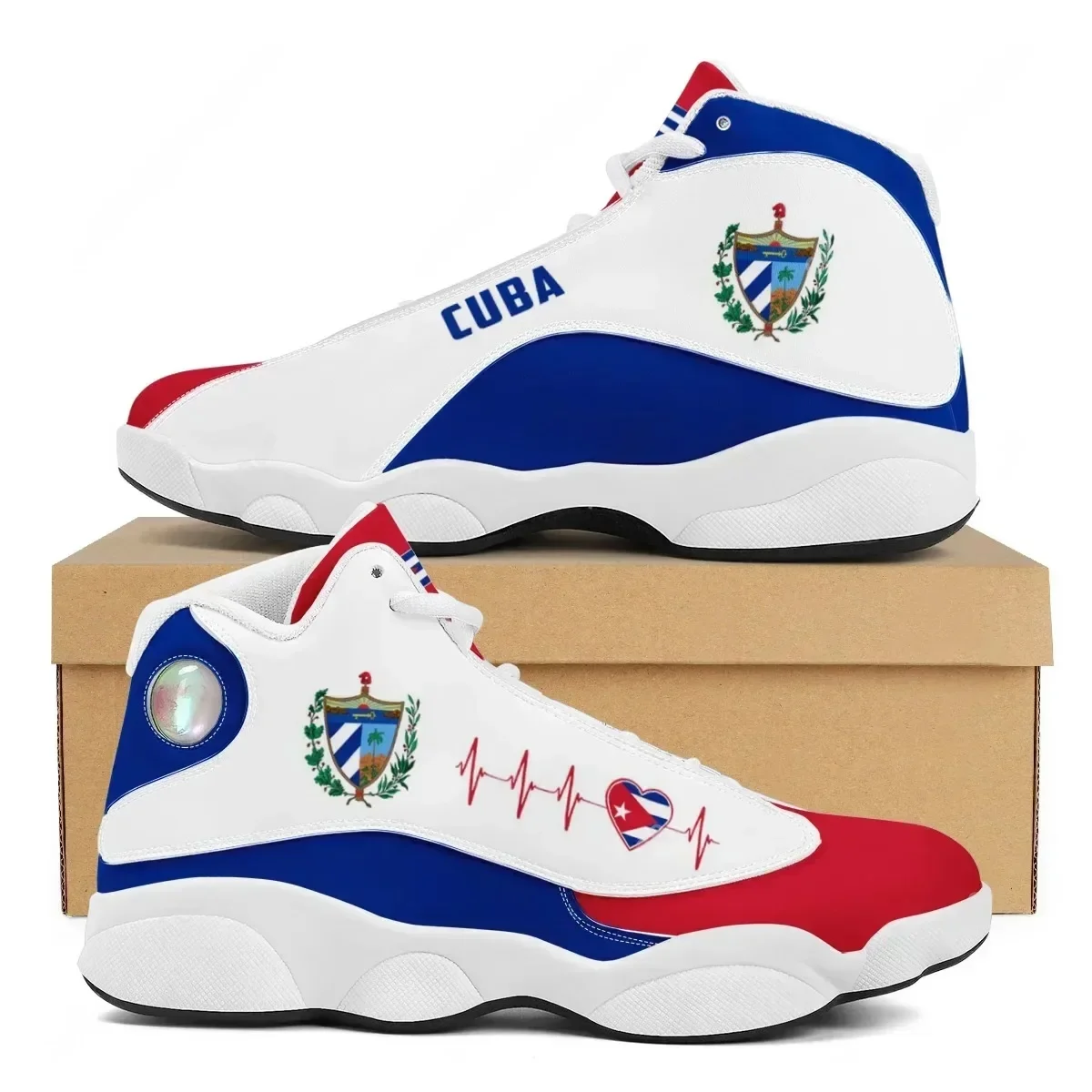 CUBA Flag Print Cool Men Baske - Running Z recensione e prezzo
