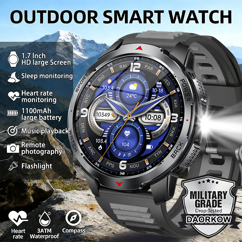 2026 NEW Smartwatch Men Compas - Gps Running Watch recensione e prezzo