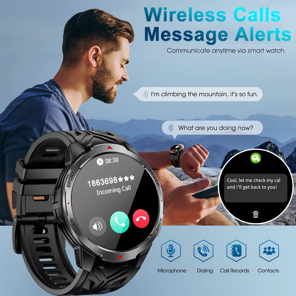 2026 NEW Smartwatch Men Compas - Gps Running Watch recensione e prezzo